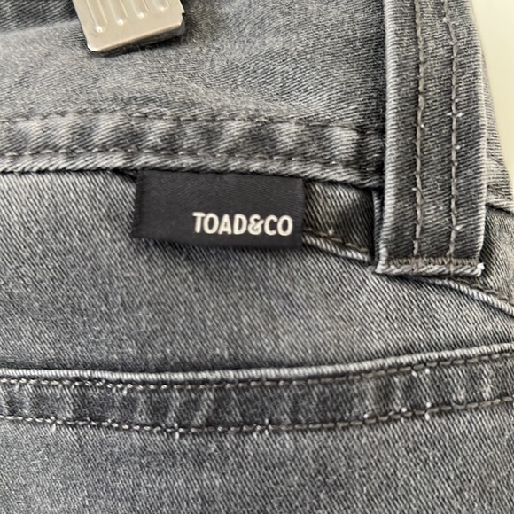 Toad&Co Size36x32 5 Pocket Mission Ridge Pant Lean Grey washed distresse… - Picture 8 of 17
